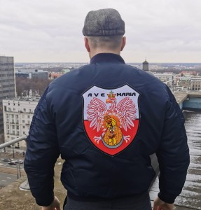 Kurtka MA1 Granat Ave Maria