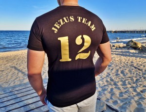 Koszulka Jezus Team 12 - Zwycięska Drużyna 