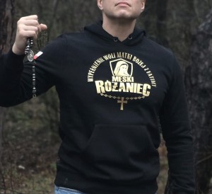 Bluza Męski Różaniec 
